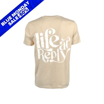 T-Shirt LifeAtReply - Sand