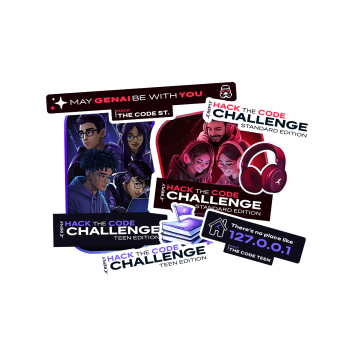 Sticker Pack - Hack the Code Challenge 2025