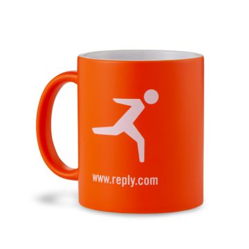 Reply Coloured Mug - Orange