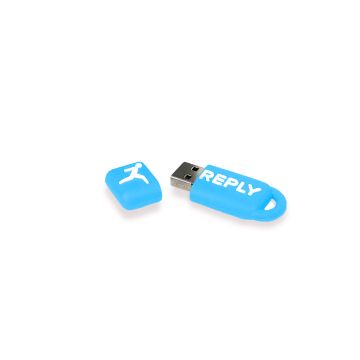 USB Memory 8GB – Waterproof version - Blue