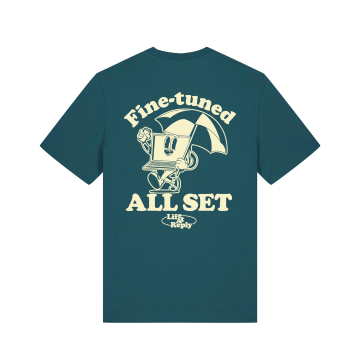 T-Shirt LifeAtReply (Summer 25)-Teal-xs