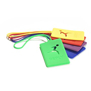 Reply Luggage Bag Tag Rainbow – set 5